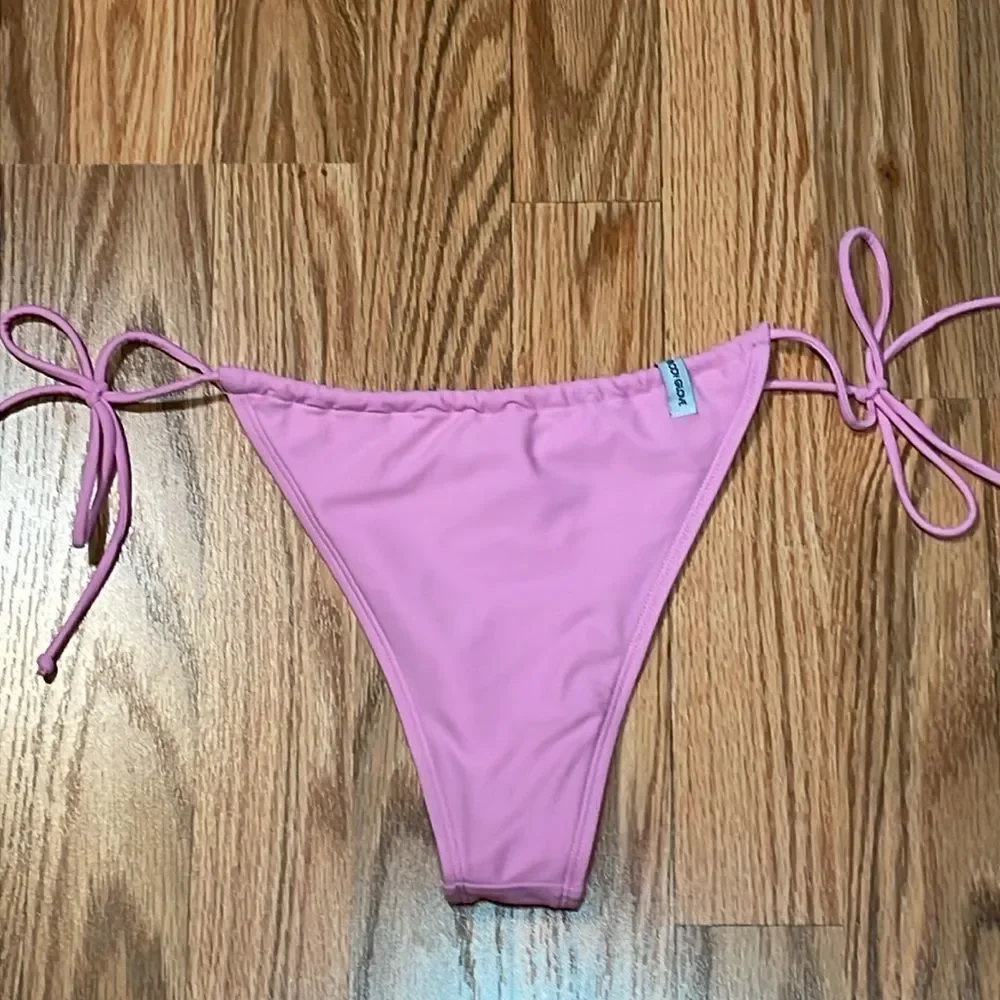 Body Glove 2 piece Bikini, Barbie pink, string, Large - Picture 7 of 11